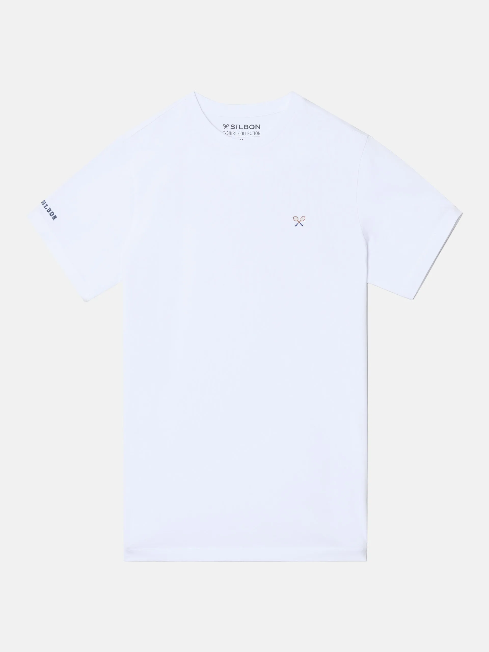 Camiseta raqueta retro sb blanca
