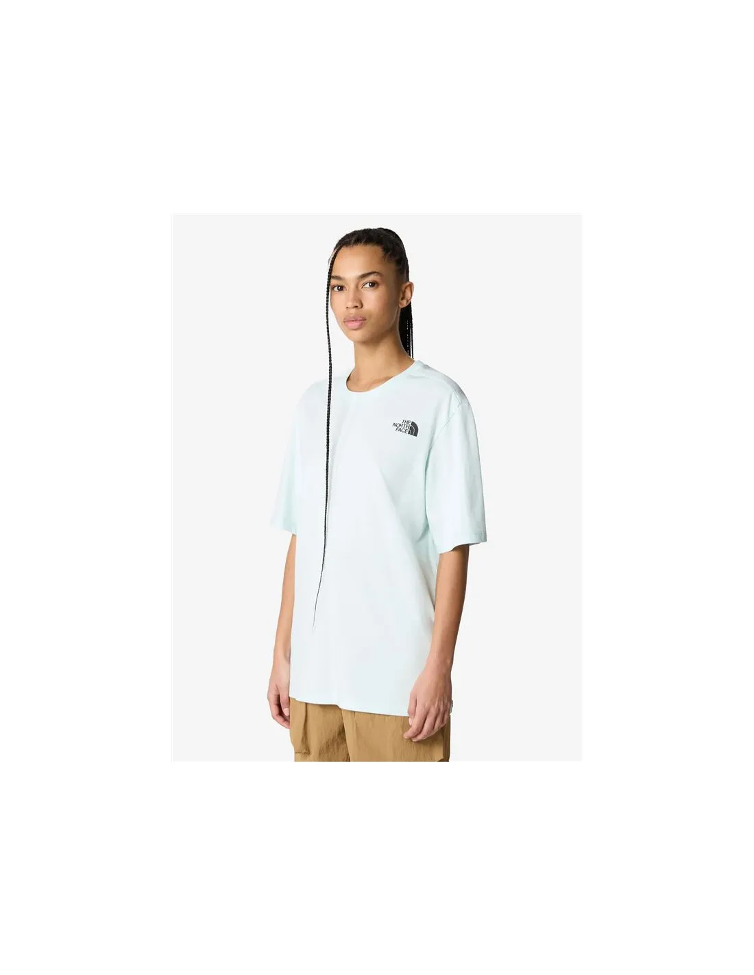 Camiseta The North Face Relaxed Redbox Mujer Blue