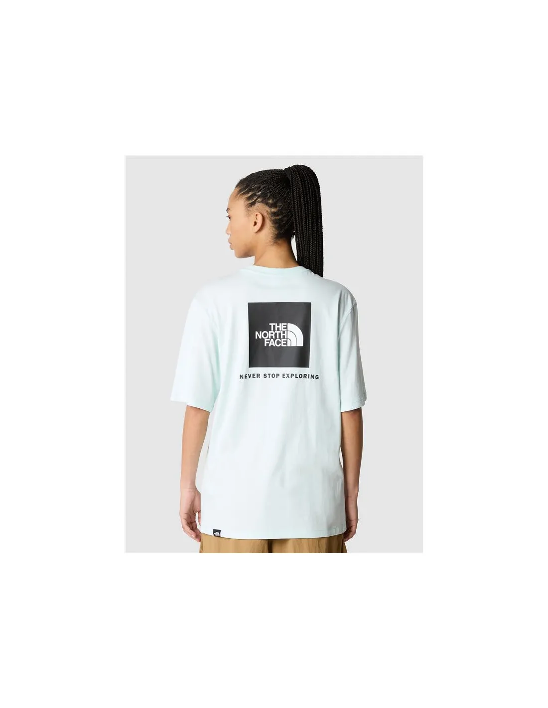 Camiseta The North Face Relaxed Redbox Mujer Blue