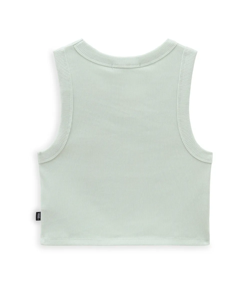 CAMISETA VANS DREW RIB TANKPALE AQUA