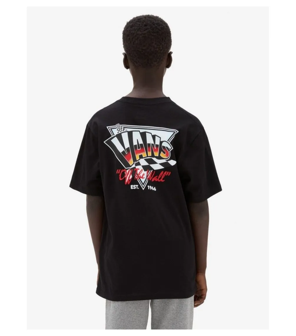 CAMISETA VANS HOLE SHOT  BLACK