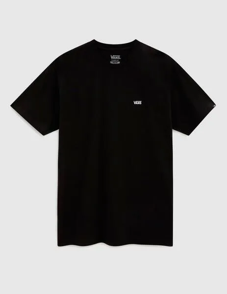 CAMISETA VANS LEFT CHEST LOGO  BLACK/WHITE