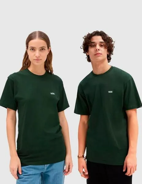 CAMISETA VANS LEFT CHEST LOGO  MOUNTAIN VIEW/WHITE