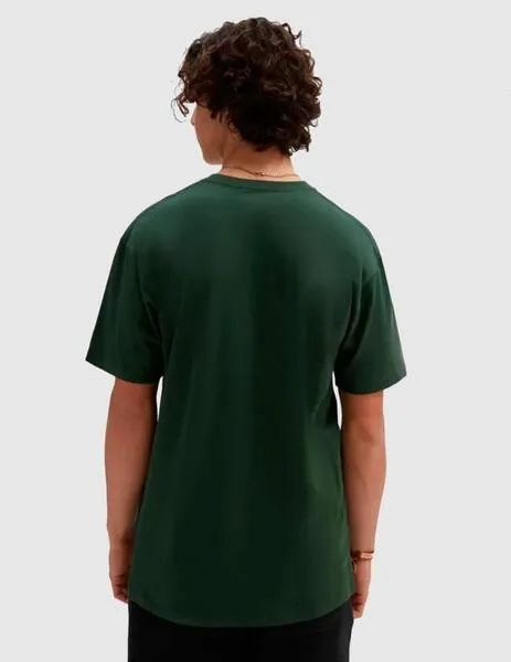 CAMISETA VANS LEFT CHEST LOGO  MOUNTAIN VIEW/WHITE
