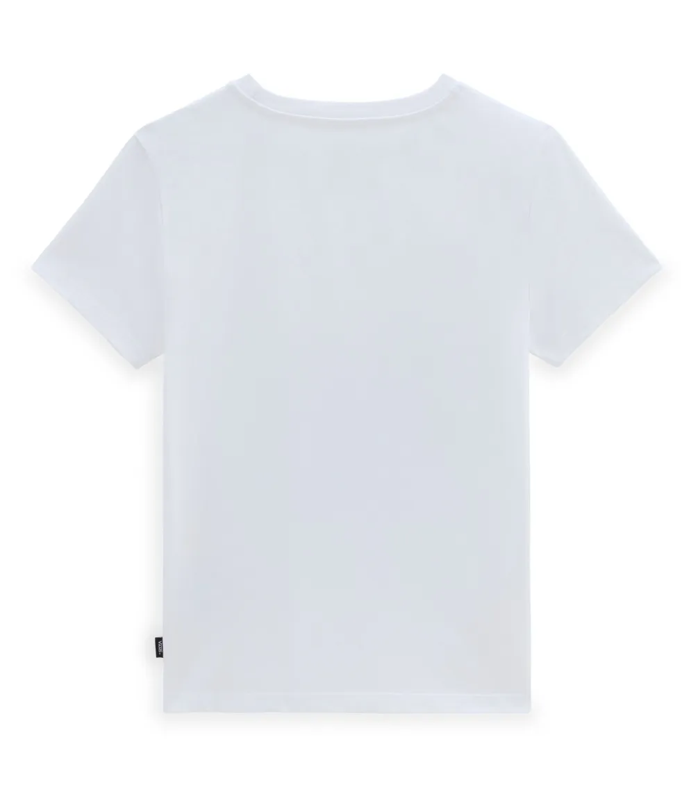 CAMISETA VANS WILD BOUQUET BOX CREW SSWHITE