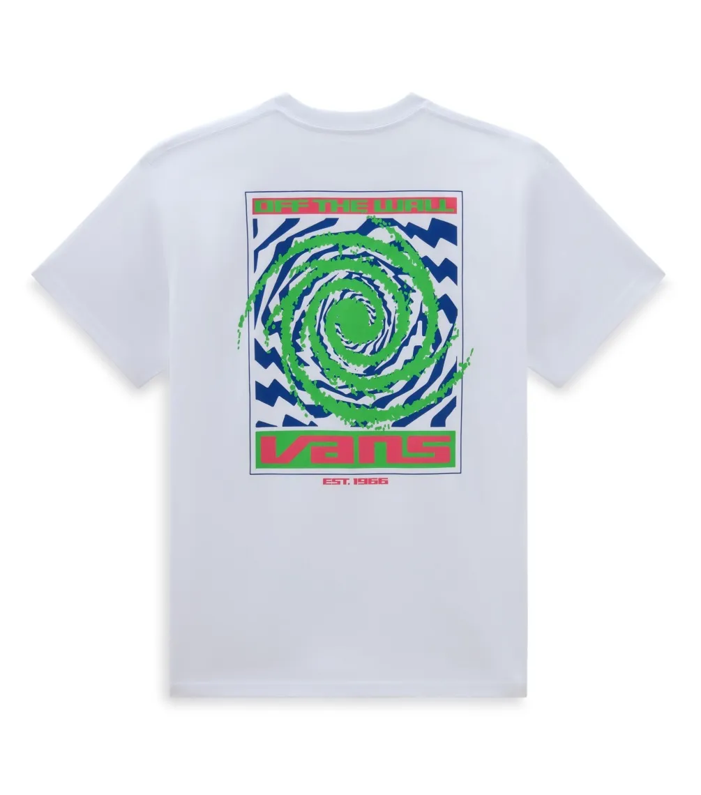 CAMISETA VANS WORMHOLE WARPED SSWHITE