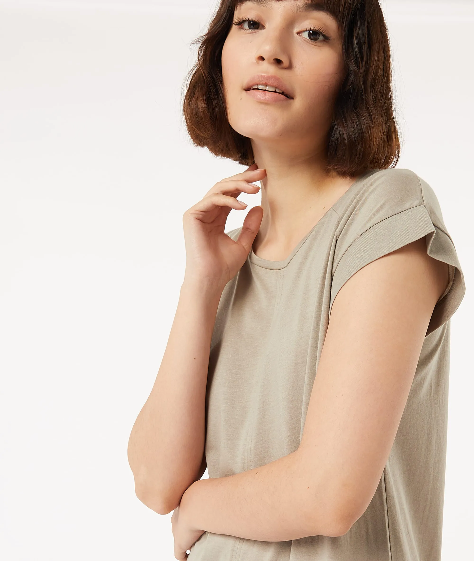 CAMISóN CORTO GAM KAKI  ETAM