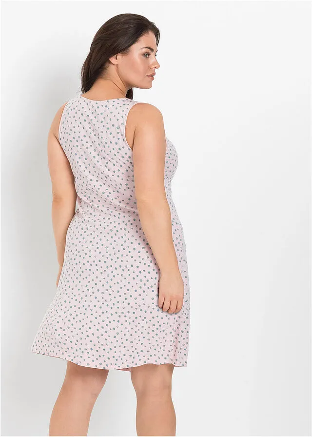 Camisón Rosa con lunares