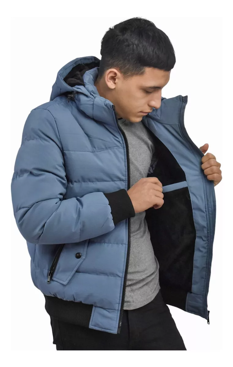 Campera Impermeable Hombre Inflable Abrigo Importado Yd12263