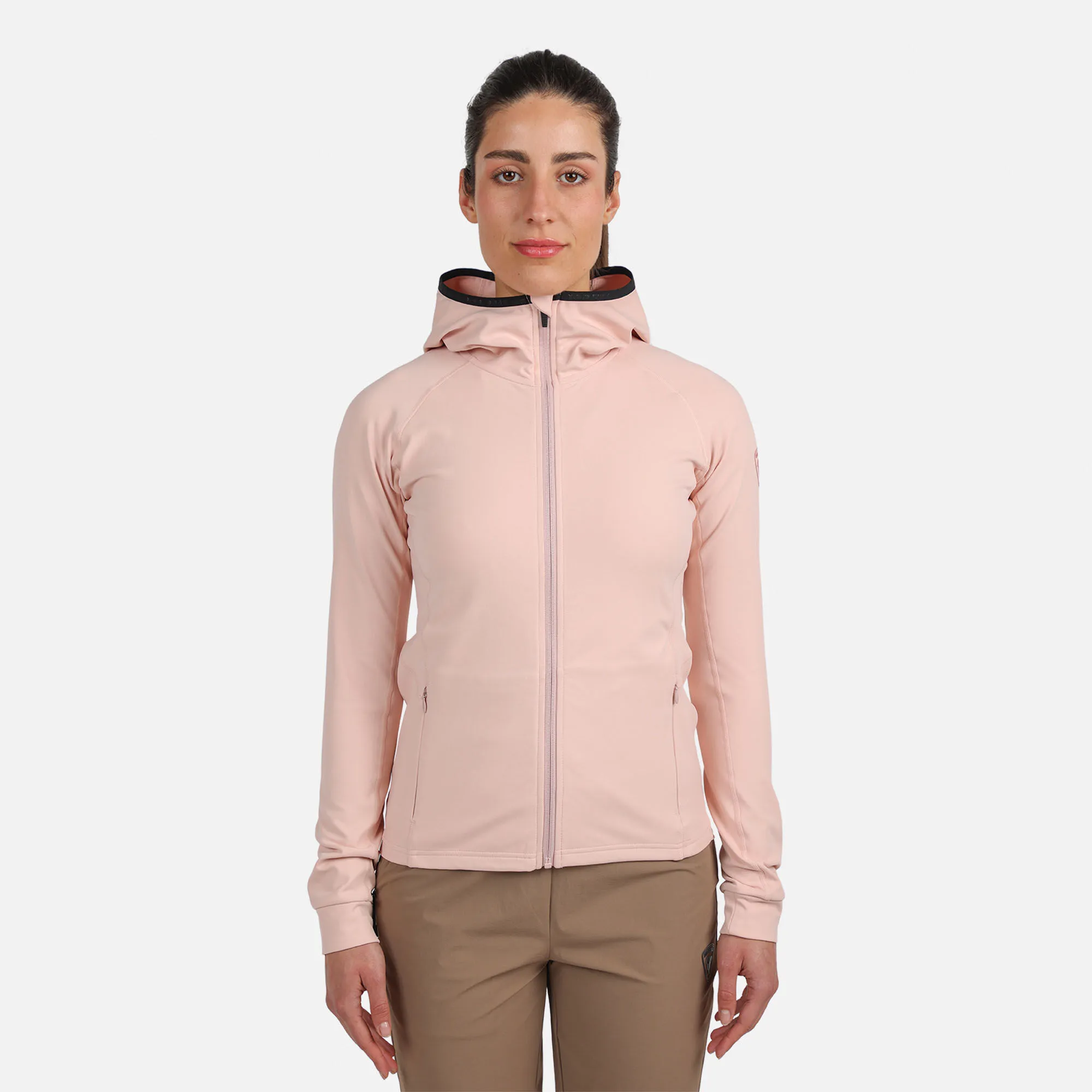 Capa intermedia Thin Midlayer con cremallera integral para mujer