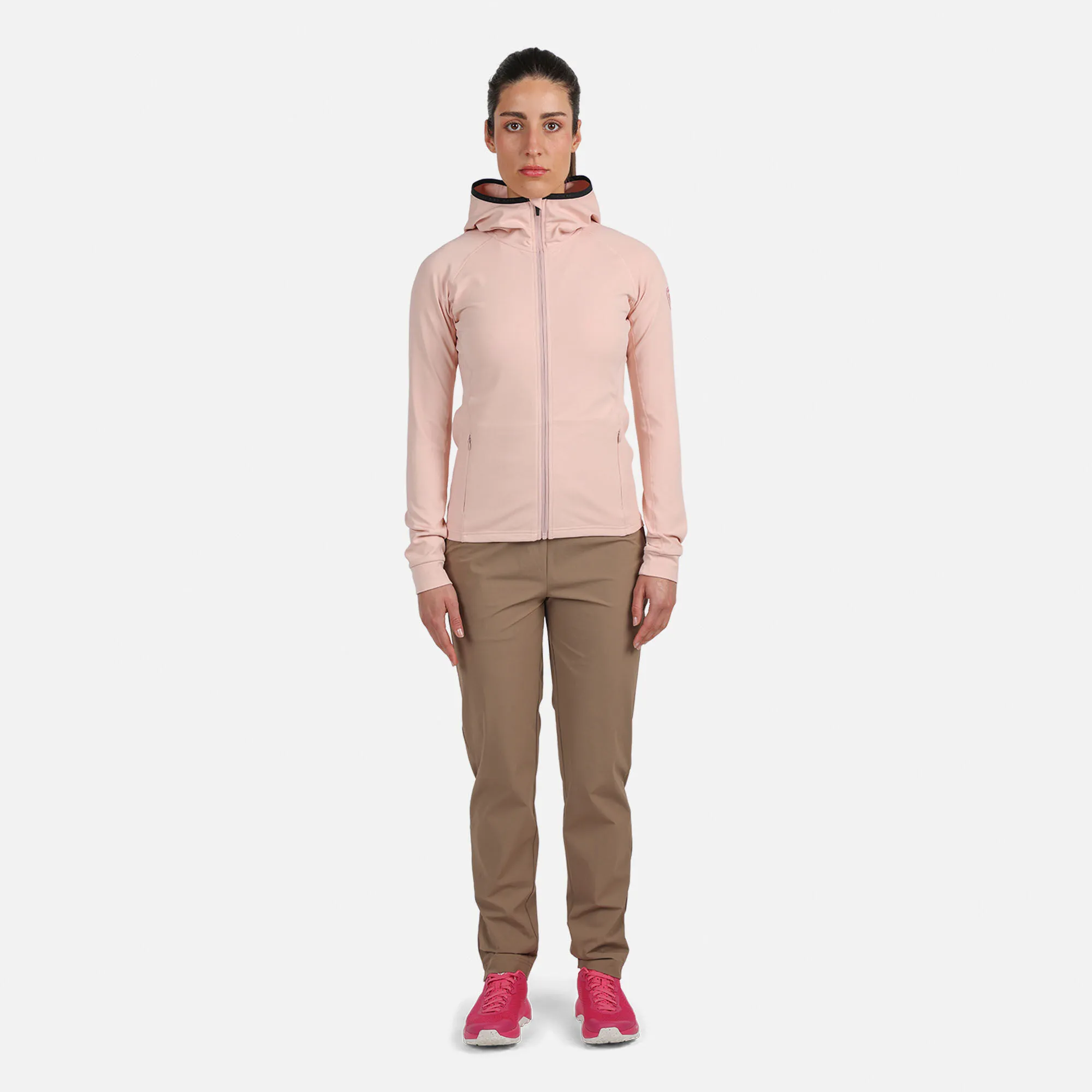 Capa intermedia Thin Midlayer con cremallera integral para mujer