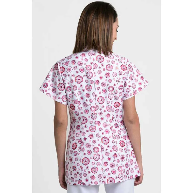 CASACA MUJER GENEVE CUELLO MAO MANDALAS  OFERTA TALLA L
