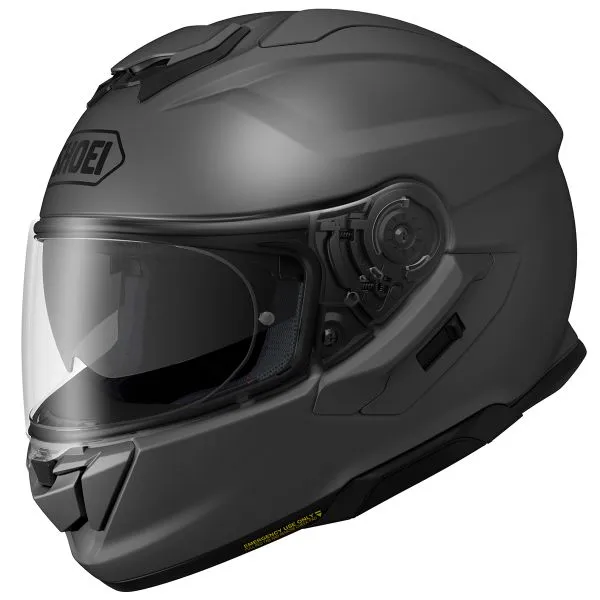CASCO SHOEI GTAIR 3 MATT DEEP GREY 