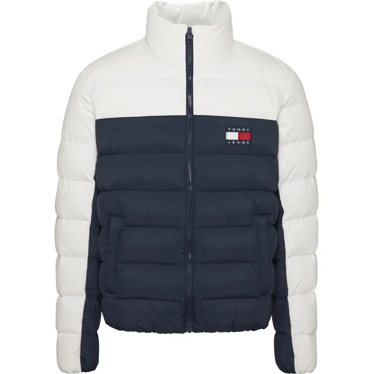 CAZADORA ACOLCHADA COLORBLOCK DE PLUMÓN HOMBRE TOMMY JEANS