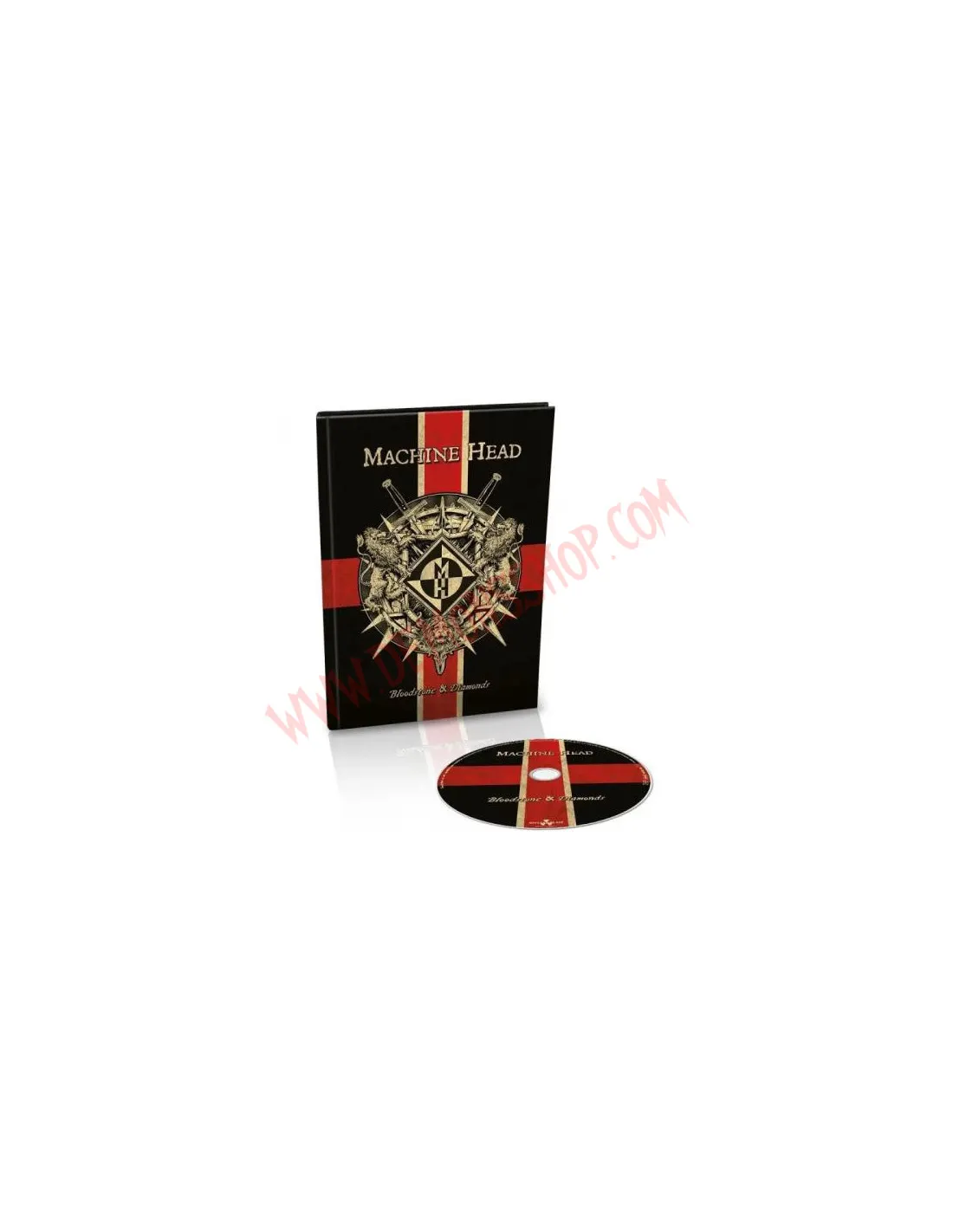 CD MACHINE HEAD  BLOODSTONE & DIAMONDS