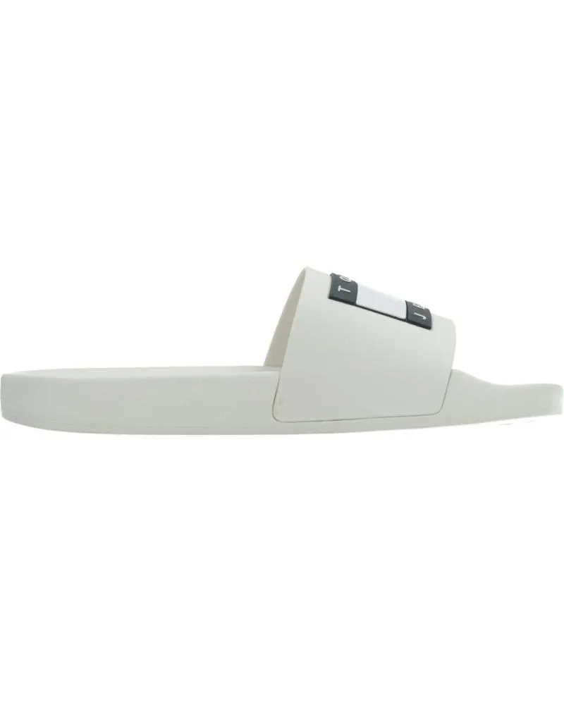 Chanclas de Mujer TOMMY JEANS FLAG POOL SLD ESS BLANCO