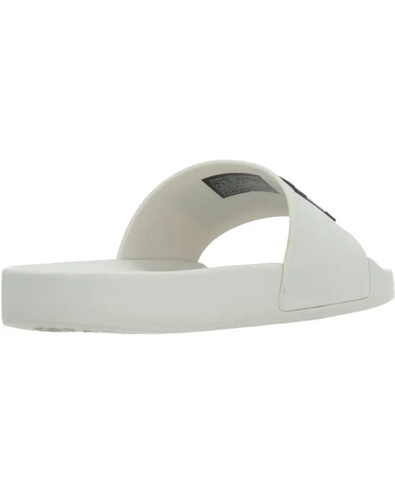 Chanclas de Mujer TOMMY JEANS FLAG POOL SLD ESS BLANCO