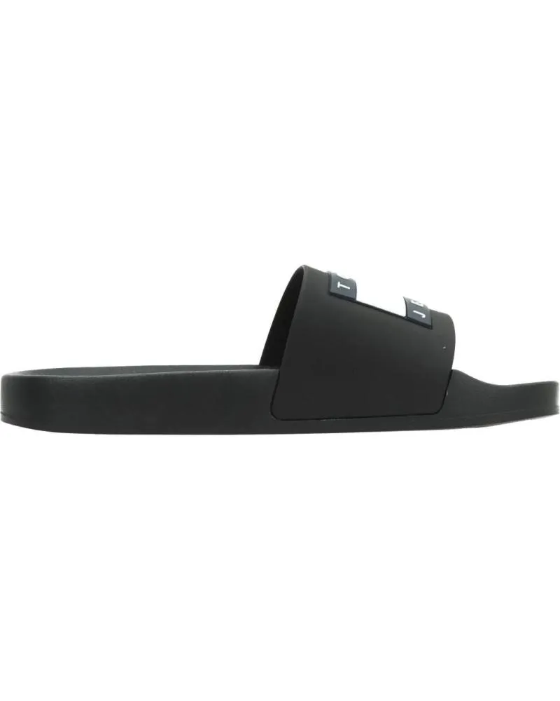 Chanclas de Mujer TOMMY JEANS FLAG POOL SLD ESS NEGRO