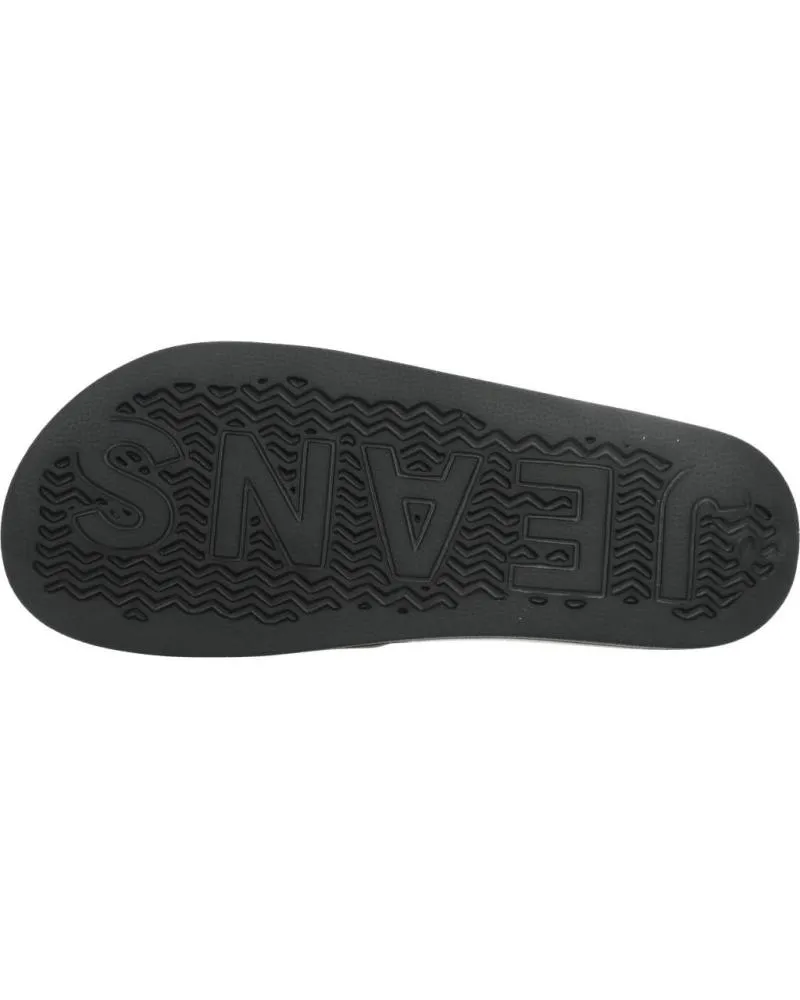 Chanclas de Mujer TOMMY JEANS FLAG POOL SLD ESS NEGRO