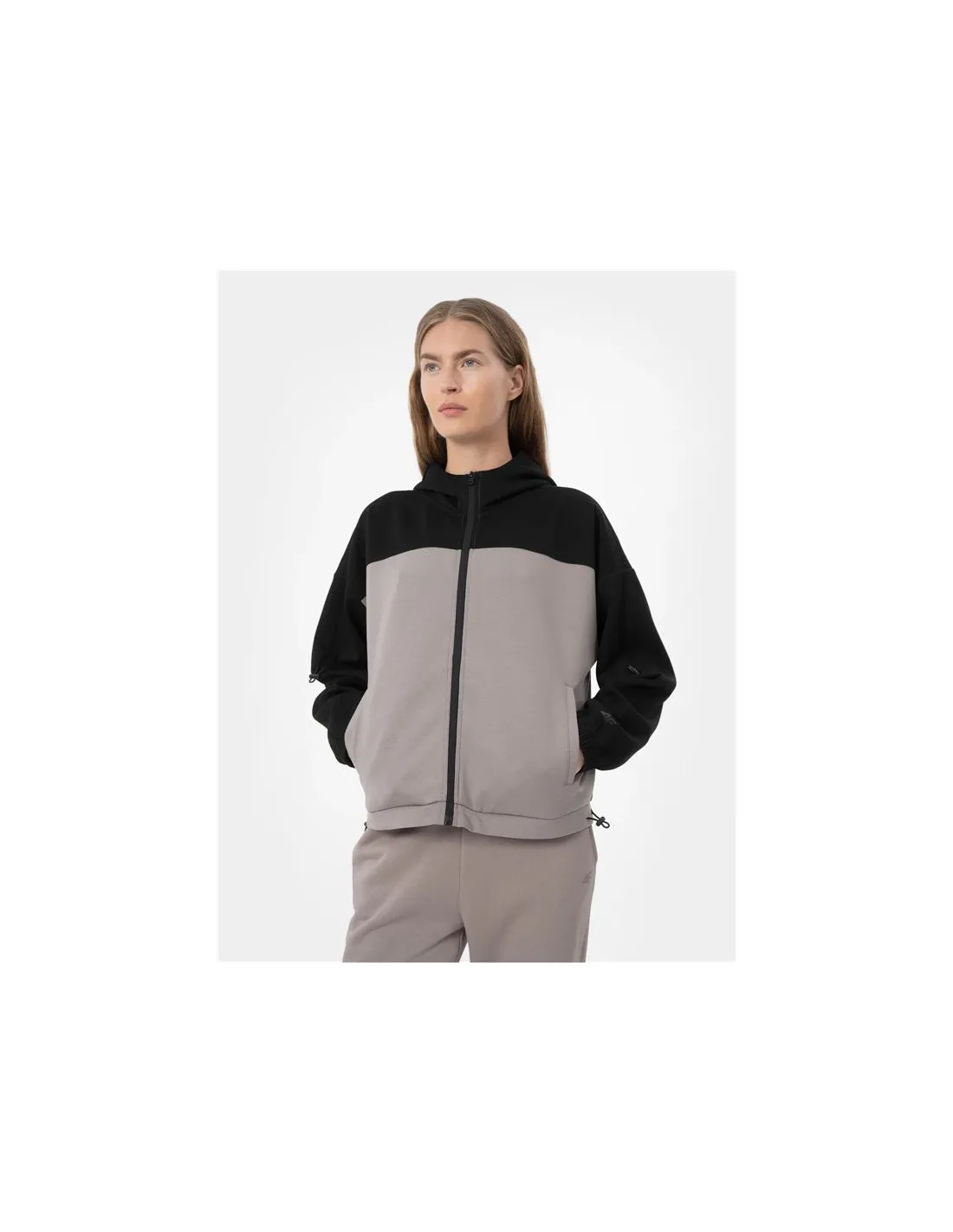 Chaqueta 4F gris Mujer