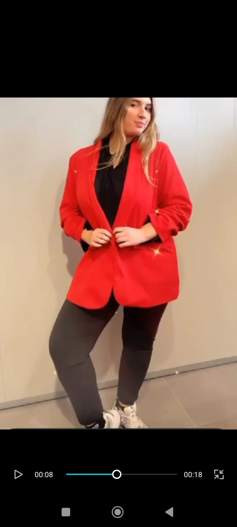 Chaqueta Americana Mujer Talla Grande