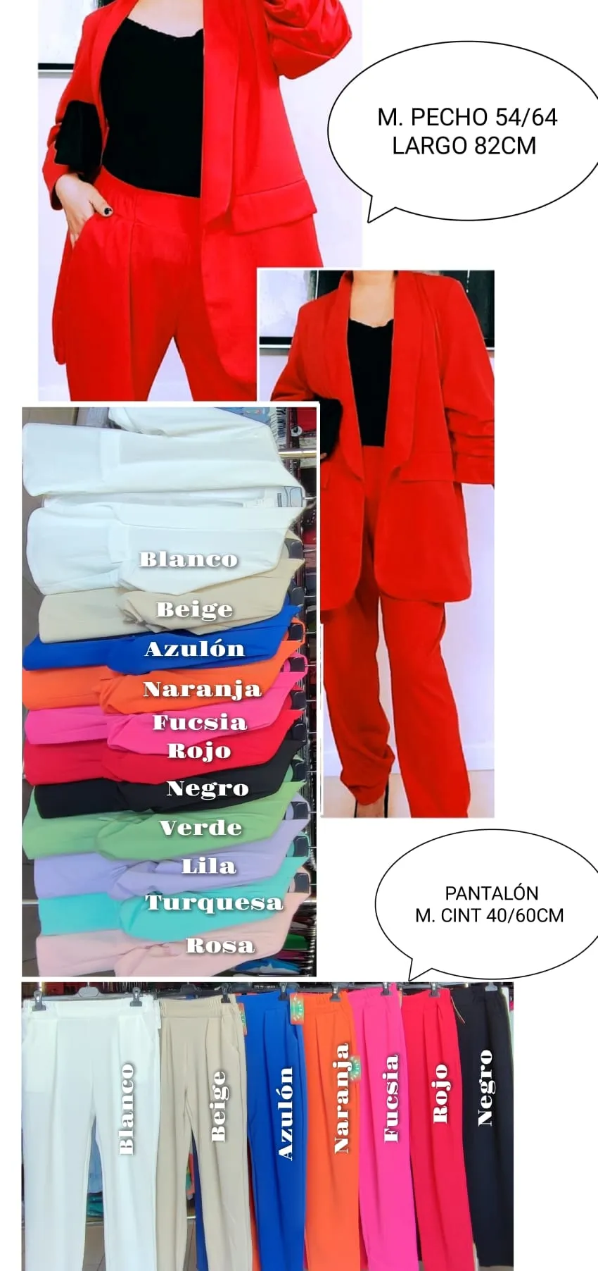 Chaqueta Americana Mujer Talla Grande
