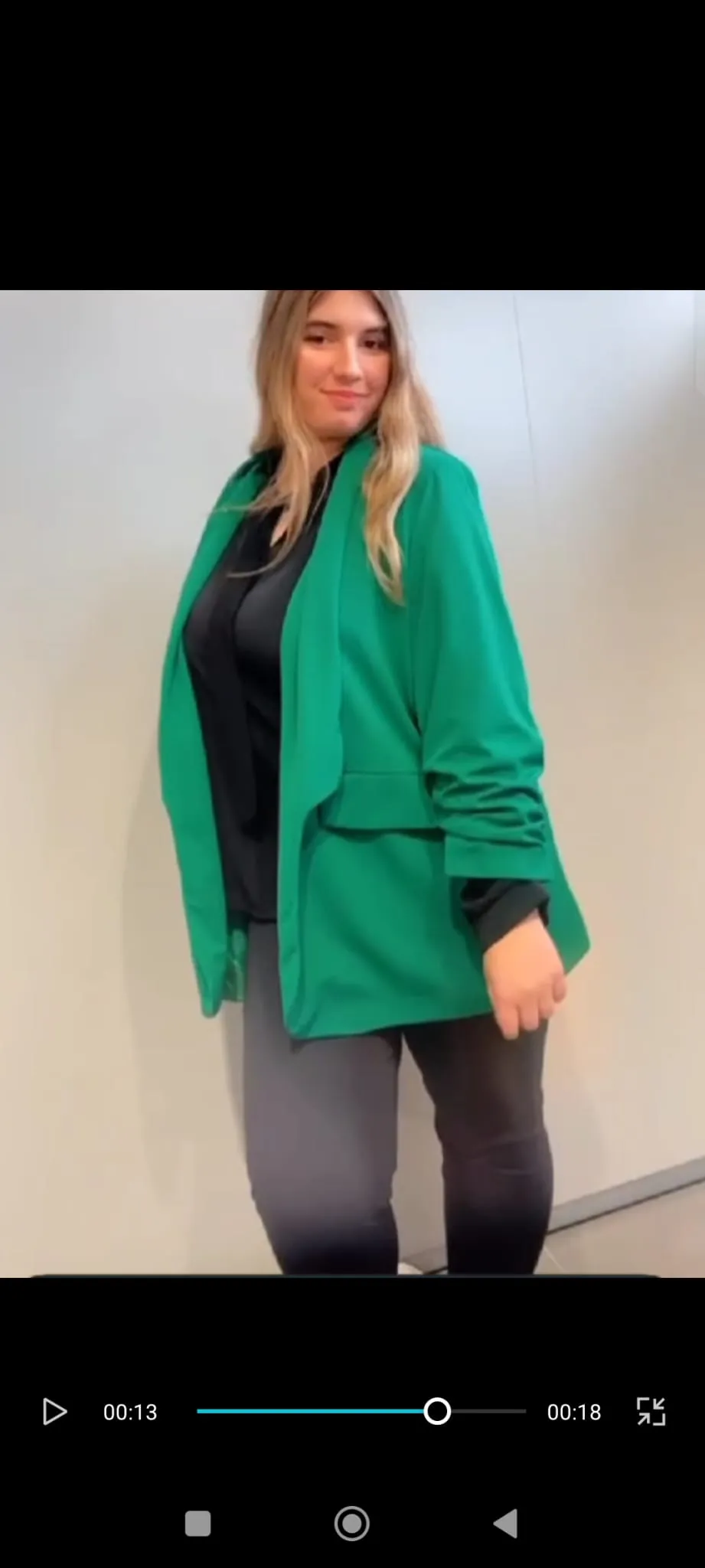 Chaqueta Americana Mujer Talla Grande
