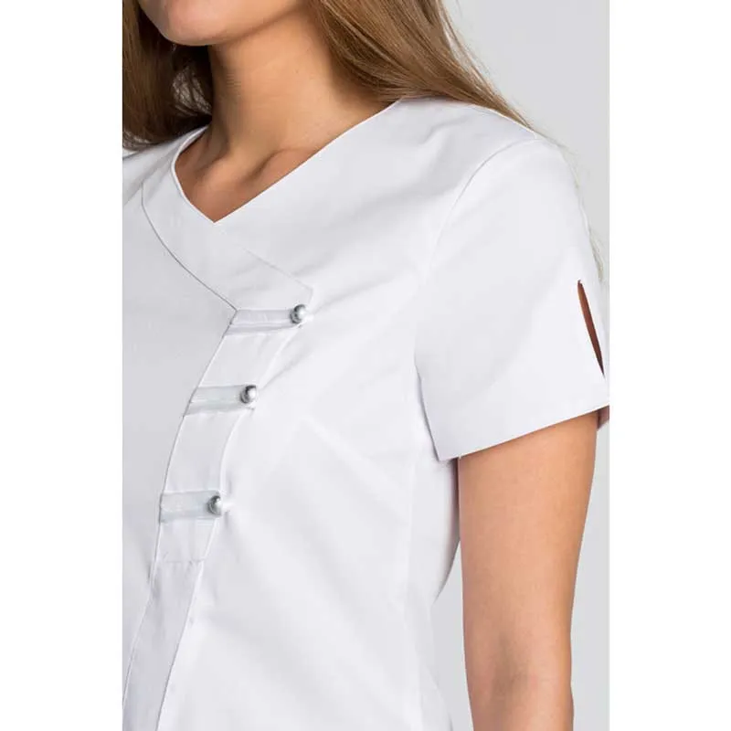 CHAQUETA BLANCA CON COSTADILLO COOL DRY  DYNEKE