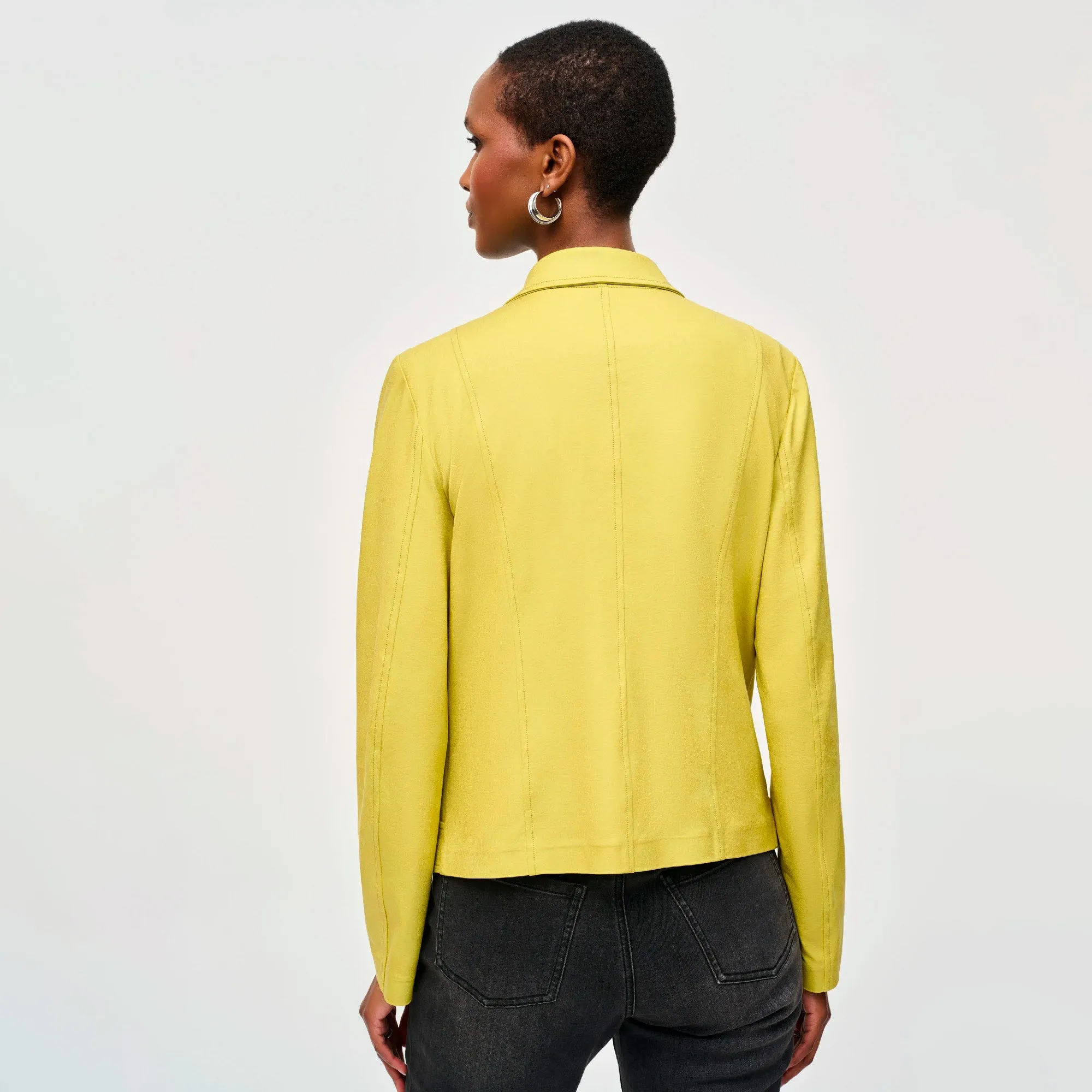 Chaqueta Casual con Punto Metalizado Joseph Ribkoff 243905