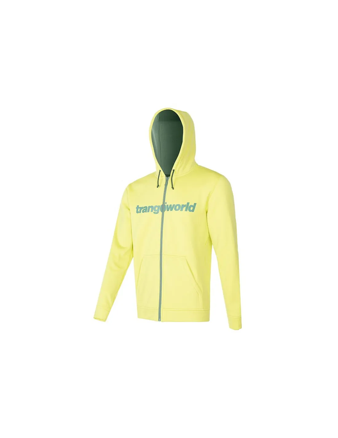Chaqueta con Capucha amarilla de montaña Trangoworld Ripon Hombre