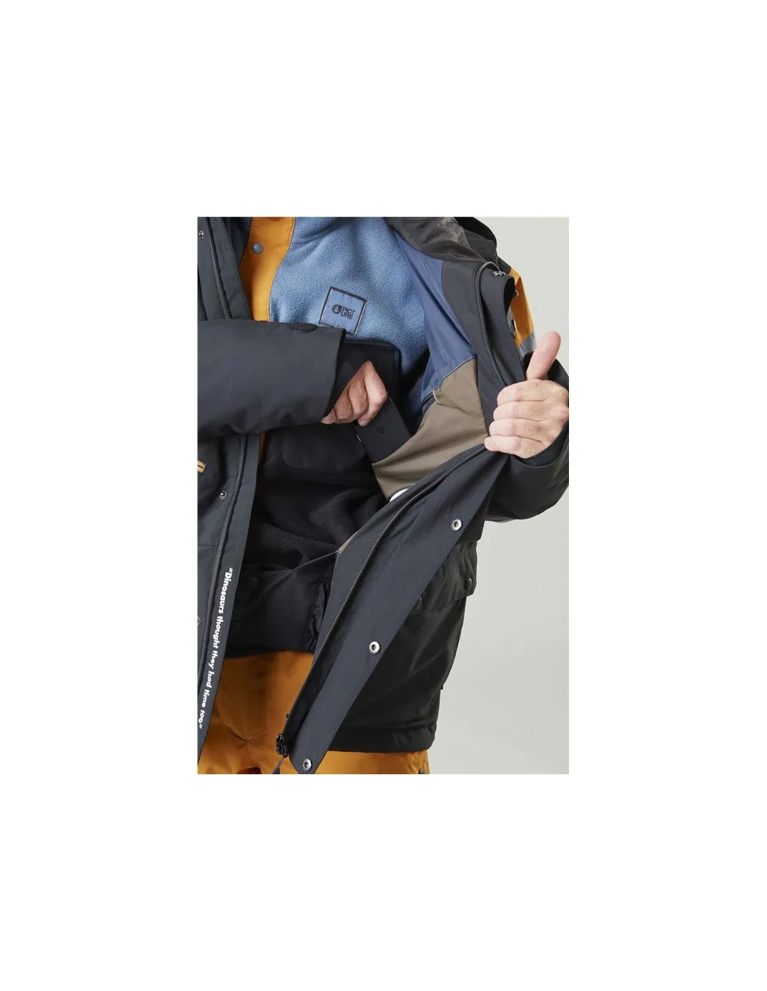 Chaqueta con Capucha de montaña Picture Ospen Hombre Bk