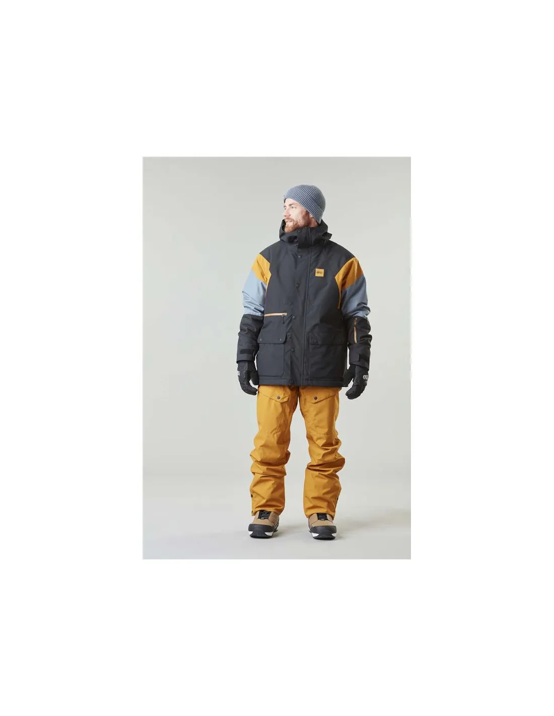 Chaqueta con Capucha de montaña Picture Ospen Hombre Bk
