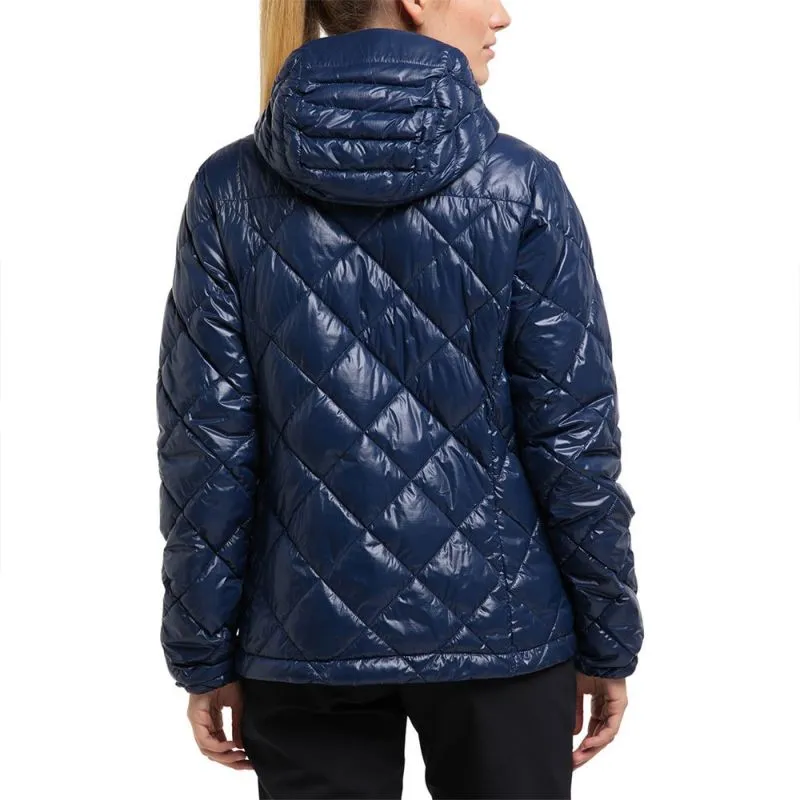 Chaqueta con capucha HAGLÖFS Roc Mimic (Azul Tarn) Mujer