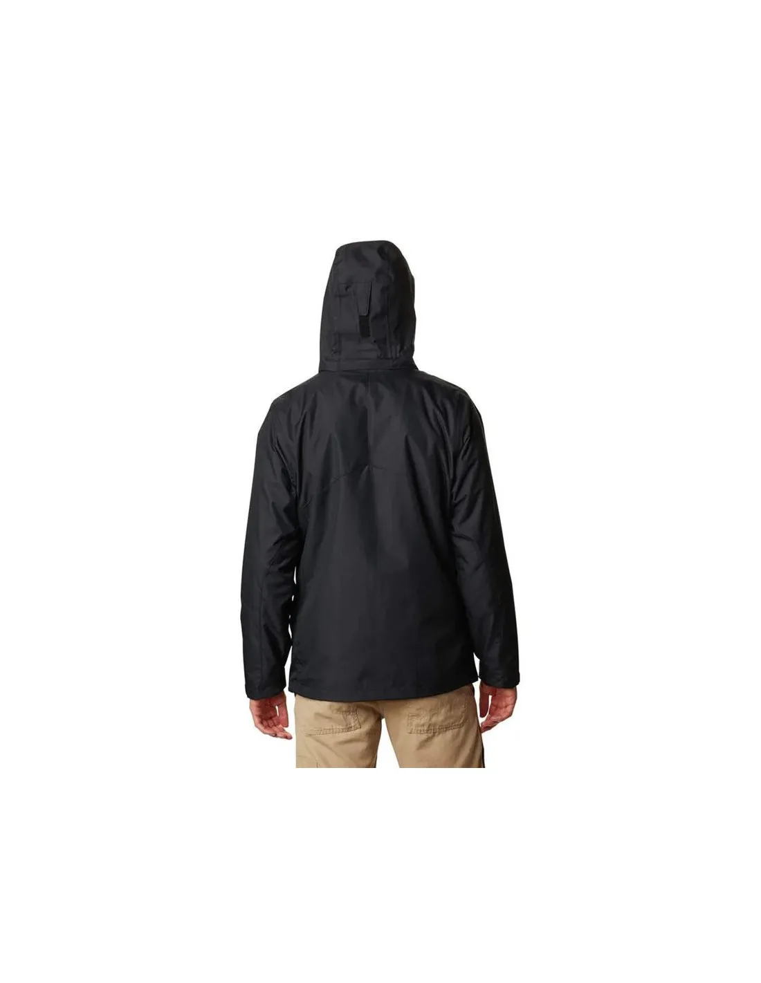 Chaqueta con Capucha Negra de montaña Columbia Bugaboo™ II Hombre