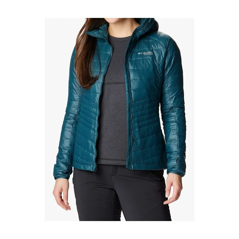 Chaqueta con capucha Platinum Peak™ (Night Wave) para mujer de Columbia