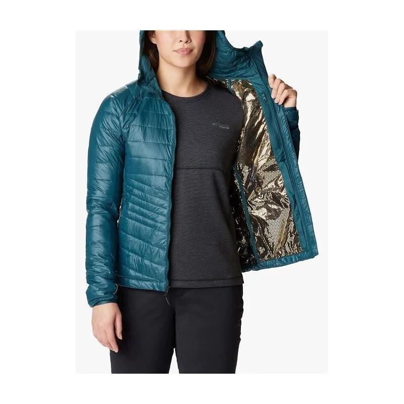 Chaqueta con capucha Platinum Peak™ (Night Wave) para mujer de Columbia