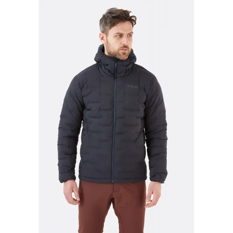 Chaqueta con capucha Rab Cubit Stretch Down (Ebony) Hombre