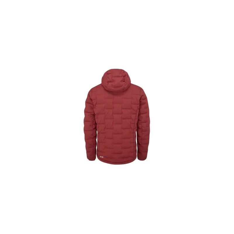 Chaqueta con capucha Rab Cubit Stretch Down (Oxblood Red) Hombre
