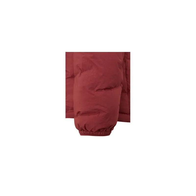 Chaqueta con capucha Rab Cubit Stretch Down (Oxblood Red) Hombre