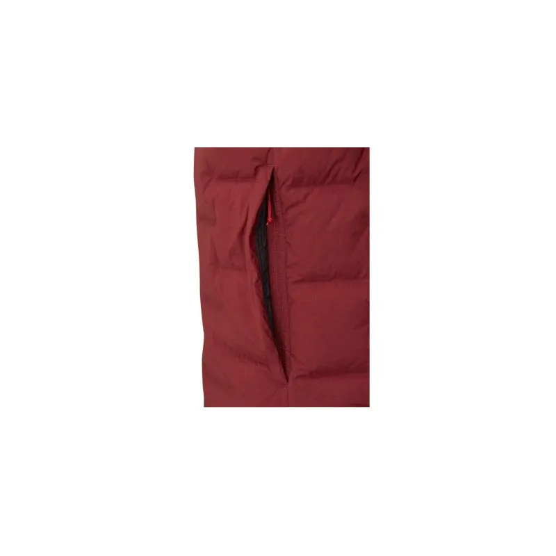 Chaqueta con capucha Rab Cubit Stretch Down (Oxblood Red) Hombre