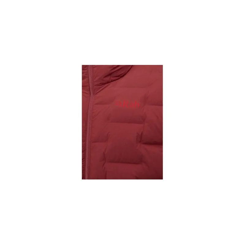 Chaqueta con capucha Rab Cubit Stretch Down (Oxblood Red) Hombre
