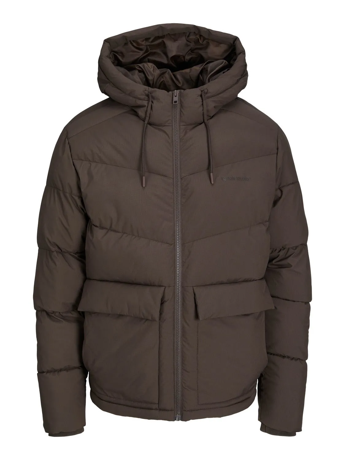 Chaqueta corta acolchada | Marrón intermedio | Jack & Jones®