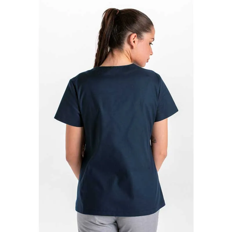 CHAQUETA CRUZADA BICOLOR AZUL MARINO  DYNEKE
