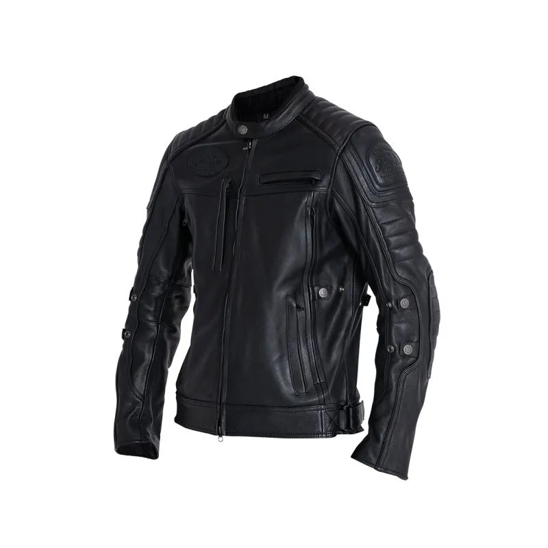 CHAQUETA DE CUERO DE LA MOTOCICLETA TéCNICA  JOHN DOE