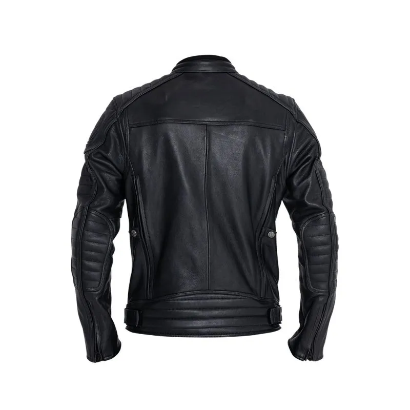 CHAQUETA DE CUERO DE LA MOTOCICLETA TéCNICA  JOHN DOE