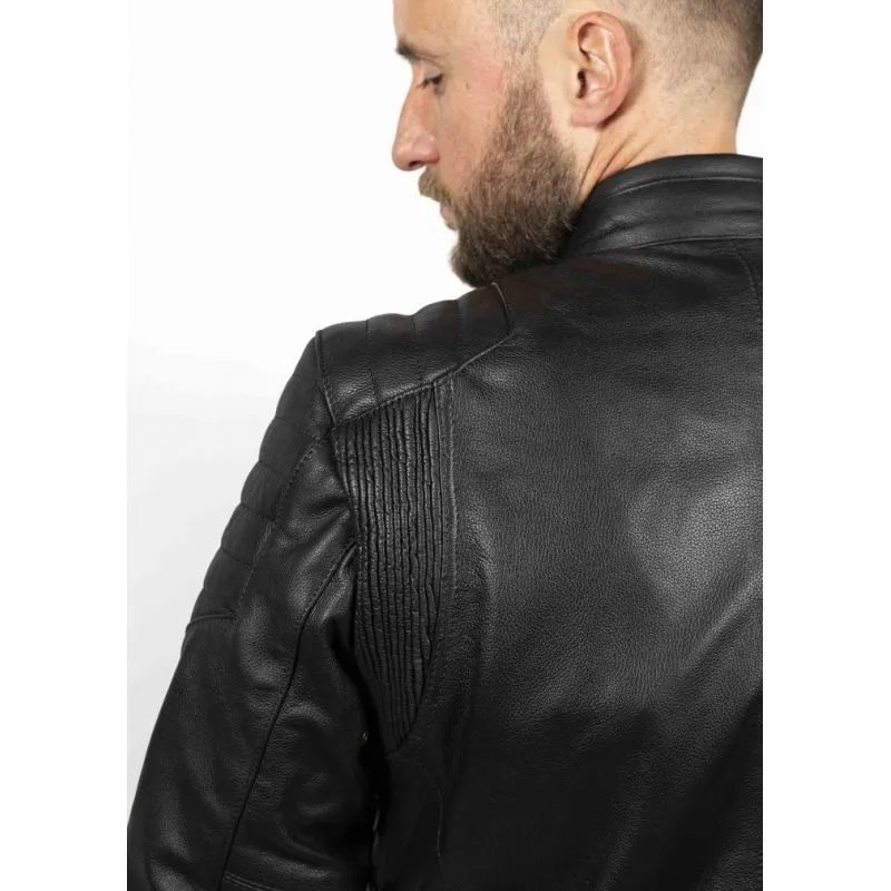 CHAQUETA DE CUERO PARA MOTO ROADSTER  JOHN DOE