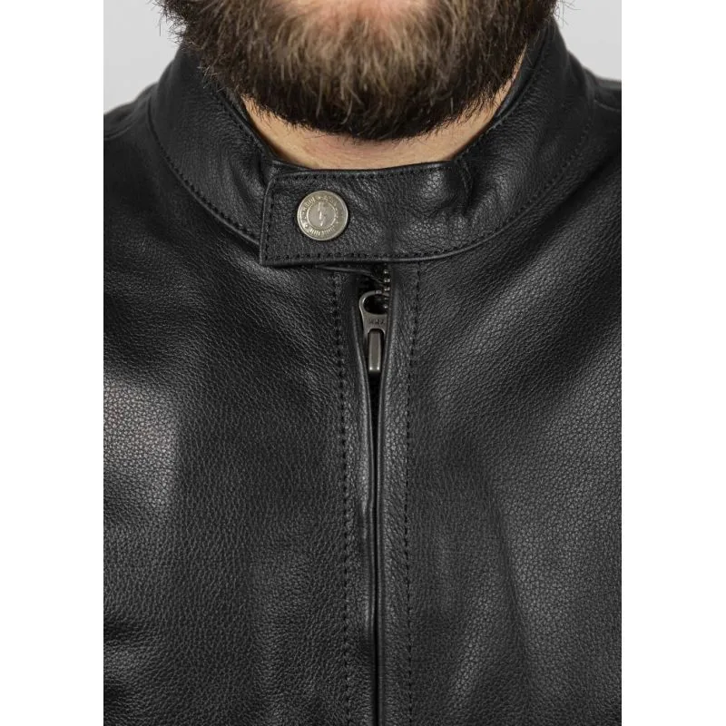 CHAQUETA DE CUERO PARA MOTO ROADSTER  JOHN DOE