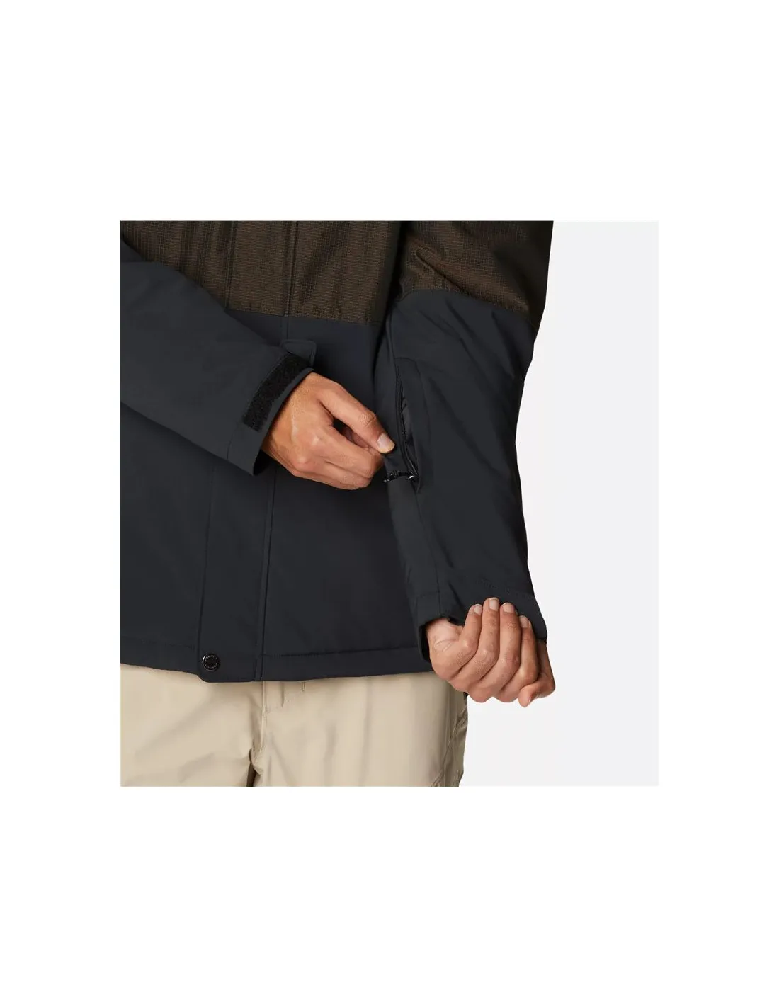 Chaqueta de esquí Columbia Winter District negro Hombre