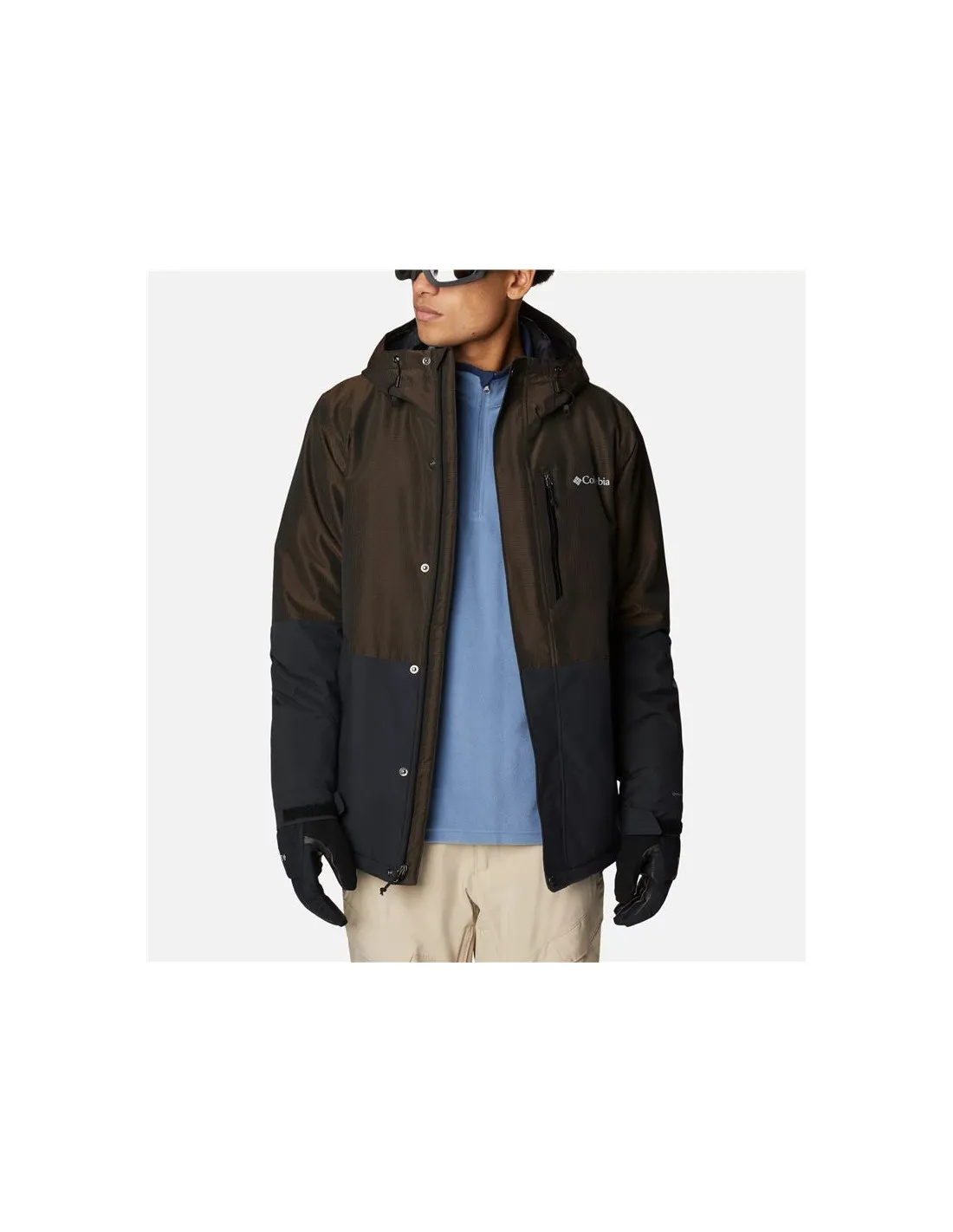 Chaqueta de esquí Columbia Winter District negro Hombre