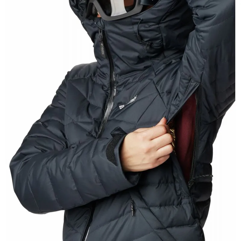 Chaqueta de esquí para mujer Columbia Roaring Fork Down (Black)